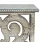 White Wood Farmhouse Wall Shelf, 10" x 48" x 8"